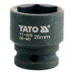 Galvutė smūginė 26 mm 1/2" (YT-1016)
