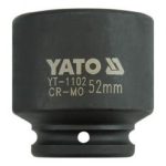 Galvutė smūginė šešiakampė | 20 mm (3/4") | 52 mm (YT-1102)