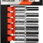 Ilgų galvučių komplektas 1/4" | 8 vnt. (YT-14431)