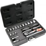 Galvučių su terkšle rinkinys | 6.3 mm (1/4") | 20 vnt. (YT-14491)