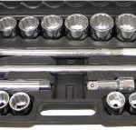 Galvučių komplektas 12 kampų | 20 mm (3/4") | 21 vnt. (ES-4228)