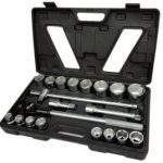 Galvučių komplektas 6 kampų | 20 mm (3/4") | 21 vnt. (SK1383)