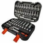 Galvučių su terkšle rinkinys | 6.3 mm (1/4") | 56 vnt. (ES141056)
