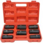 Smūginių ilgų galvučių rinkinys | 20 mm (3/4") | 24 - 38 mm mm | 8 vnt. (SK3409)