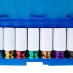 Plonasienių smūginių galvučių rinkinys su apsaugom | 12,5 mm (1/2") | 7 vnt. (SK7207)
