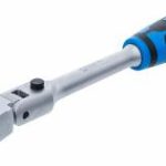 Terkšlė galvutėms lanksti, fiksuojama | išorinis kvadratas 10 mm (3/8") (286)