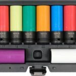 Plonasienių smūginių galvučių rinkinys su apsaugom | 12,5 mm (1/2") | 10 vnt. (YT-10564)