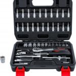 Galvučių su terkšle rinkinys | 6.3 mm (1/4") | 46 vnt. (2142)