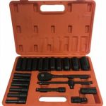 Smūginių įrankių rinkinys | 12,5 mm (1/2") | 8 - 32 mm | 22 vnt. (RS22T)
