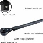 Terkšlė galvutėms dvipusė | didelio našumo | teleskopinė | 12,5 mm (1/2") / 10 mm (3/8") (RW2F)