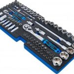 Įrankių dėklas iš 3312 pozicijos: galvučių rinkinys | 12,5 mm (1/2") + 6,3 mm (1/4") | 78 vnt. (3345)