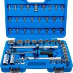 Įrankių rinkinys | 12-kampės galvutės | 12,5 mm (1/2") | 8 - 32 mm | 51 vnt. (74509)