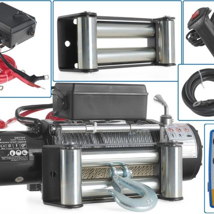 Elektrinė gervė 12V, 12000LB, G81707 GEKO