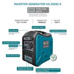 Inverterinis benzininis generatorius KS 2000i S 230V 1800W KONNER & SOHNEN - Image 6