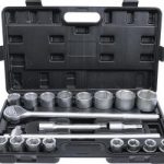 Galvučių ir rakto komplektas | 20 mm (3/4") | 19-50 mm | 20 vnt. (1202)