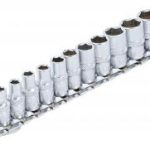 Galvučių rinkinys, 6-kampės | 6.3 mm (1/4") | 4 - 14 mm | 13 vnt. (9102)