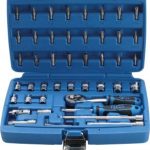 Galvučių su terkšle rinkinys | 6.3 mm (1/4") | 46 vnt. (2144)