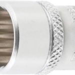 Galvutė, 12 kampų | 6.3 mm (1/4") | 9/16" (10881)