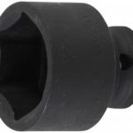 Galvutė smūginė šešiakampė | 12,5 mm (1/2") | 33 mm (5205-33)