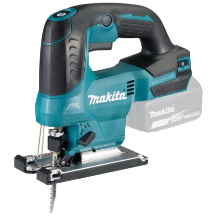 Akumuliatorinis siaurapjūklis Makita DJV184Z, 18 V, (be akum. ir krov.)