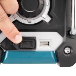 Akumuliatorinis / elektrinis radijas Makita DMR108N, 10,8- 18V (be akum. ir krov.) - Image 3