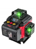 Linijinis lazerinis nivelyras Red Technic RTPLK0036, 40 m, žalias - Image 4
