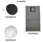 Pramoninis dulkių siurblys, vandens filtras, Dedra DED6602, 1,4 kW - Image 2