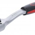 Rankena galvutėms terkšlinė | smulkūs dantukai | 6.3 mm (1/4") (517)