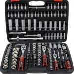 Įrankių rinkinys | 6.3 mm (1/4") / 10 mm (3/8") / 12,5 mm (1/2") | 172 vnt. (15219)