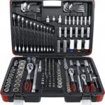 Įrankių rinkinys | 6.3 mm (1/4") / 10 mm (3/8") / 12,5 mm (1/2") | Terkšliniai raktai | 176 vnt. (15217)