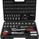 Įrankių rinkinys | 6.3 mm (1/4") / 12,5 mm (1/2") | 115 vnt. (15120B)