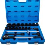 Smūginių galvučių ir rakto rinkinys | 20 mm (3/4") | 21 vnt. (5258)