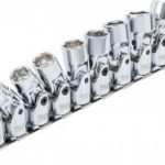 Universalus galvučių komplektas šarnyrinis, šešiakampis | 10 mm (3/8") | 10 - 19 mm | 10 vnt. (205)