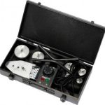 Plastikinių vamzdžių suvirinimo aparatas | 0-300 C | su rinkiniu (78911)