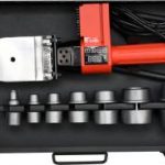 Plastikinių vamzdžių (PVC) suvirinimo aparatas 0-300C | Led ekranas | su rinkiniu (YT-82250)