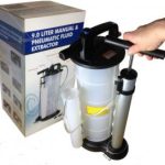 Rankinis techninių skysčių išlsiurbimo / įsiurbimo bakas | 9 l (HTG1042A)
