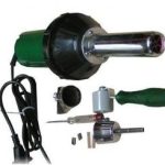 Plastiko litavimo pistoletas - fenas su aksesuarais (FT349)