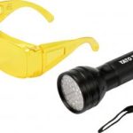 UV žibintuvėlis ir akiniai kondicionavimo sistemos nuotėkio aptikimui | UV 21 LED (YT-08581)