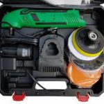 Akumuliatorinis poliruoklis | su rinkiniu | maks. 3000 rpm | 10.8 V | 1,3 Ah (SK0107)