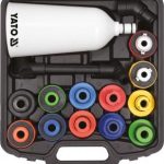 Alyvos piltuvo adapterių rinkinys | Plastikinis tipas | 15 vnt. (YT-06919)
