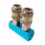 Oro paskirstytojas | 2 lizdai | 1/4" (LF-19)