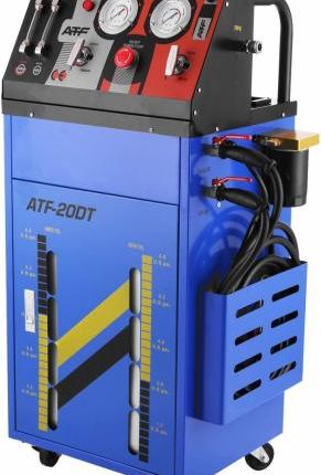Transmisinio tepalo pakeitimo stotelė | su adapteriais | 12V (TFE02)