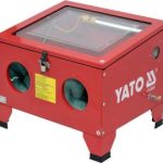 Smėliavimo spinta | 585 x 490 x 490 mm | 90L (YT-55840)