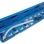 Diržo įtempimo raktai | 12 kampų 12 - 19 mm / E-tipo E10 - E18 (SK1078)