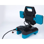 Akumuliatorinis / elektrinis prožektorius DEDRA DED6907HL, 18 V-230 V, (be akum.ir krov.) - Image 2