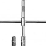 Kryžminis raktas sudedamas | 17x19x21x23mm galvutėmis (YT-08033)