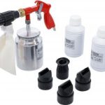 Smėliasrovė su 5 antgaliais 2kg smėlio (3650)