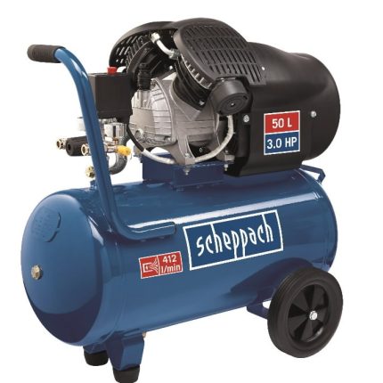 Stūmoklinis kompresorius HC52dc 50L, Scheppach