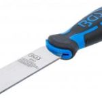 Plieninis gramdiklis | Nerūdijantis plienas | kieta 2 komponentų guminė rankena su skyle (3063)