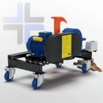 Reduktorinė malkų skaldyklė DK-600 su elektrinių 4kw variklių - Image 3